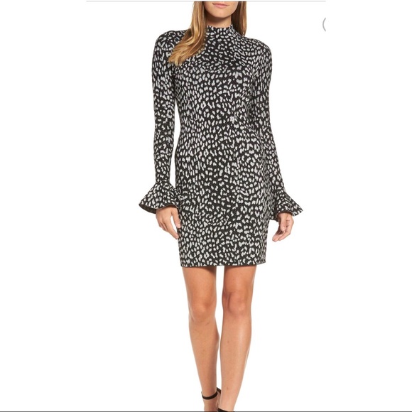 Michael Kors Dresses & Skirts - NWT Michael Kors Metallic Cheetah Dress sz XL